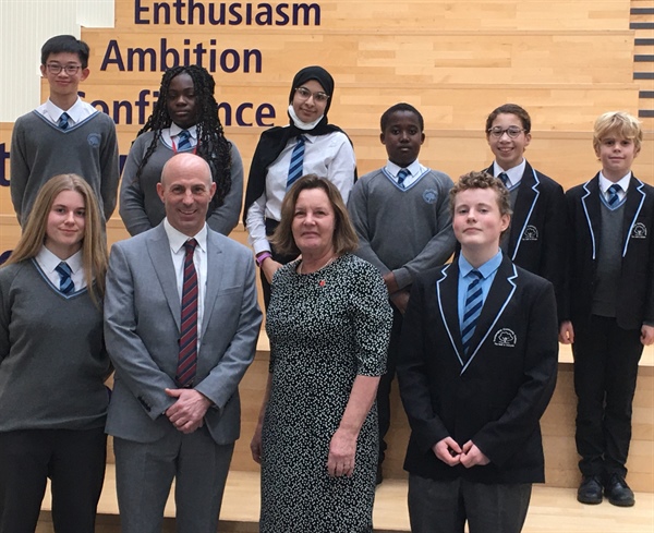 Visit from Dame Sally Coates